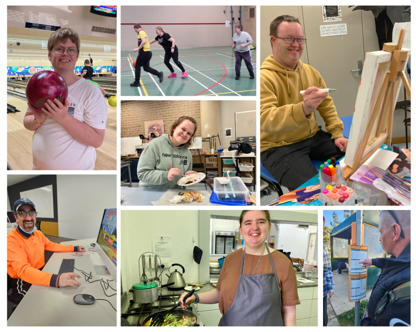 Beige minimalist photo collage